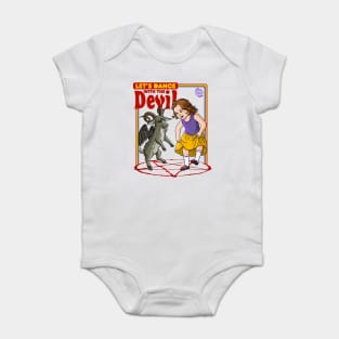 Let's Dance with the Devil Satanic Baphomet game Baby Bodysuit